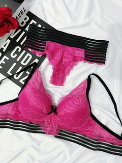 Conjunto Clara P/G - Rosa