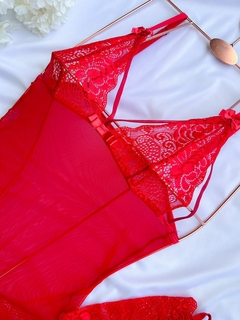 Body Love Tule P M | Vermelho - comprar online