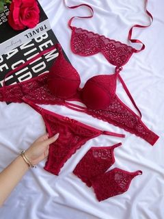 Conjunto Amor Perfeito - Vermelho