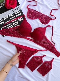 Conjunto Amor Perfeito - Vermelho na internet