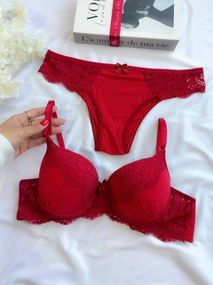 Conjunto Hortênsia M G | Vermelho