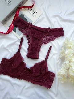 Conjunto Bella P/G - Marsala - comprar online