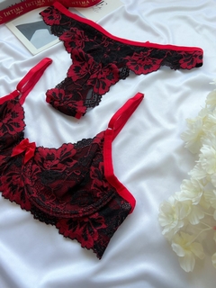 Conjunto Bella G - Vermelho bicolor - comprar online