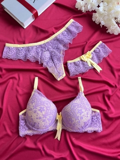 Conjunto Paixão P | Lilas Candy