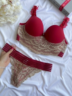 Conjunto Raquel Croped G - Vermelho