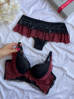 Conjunto Saia M/G - Marsala - comprar online