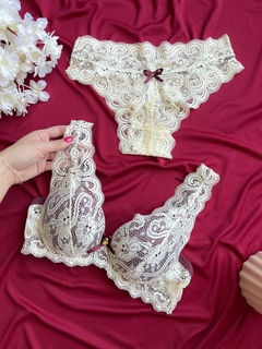 Conjunto Cecilia G - Creme