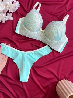 Conjunto Mylla P G | Tiffany - Íntima lingerie | Moda íntima Atacado