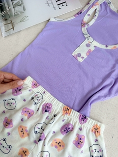 Pijama Infantil | Lavanda - comprar online