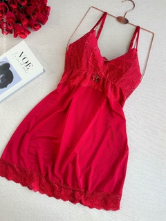 Camisola Ysis M G | Vermelho - Íntima lingerie | Moda íntima Atacado