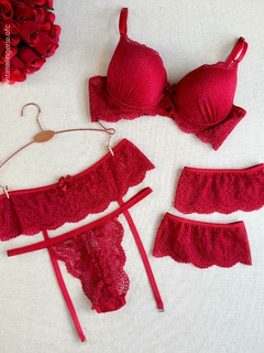 Conjunto Sofia | Vermelho