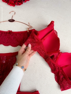 Conjunto Sofia | Vermelho na internet