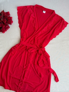 Hobe com Renda | Vermelho