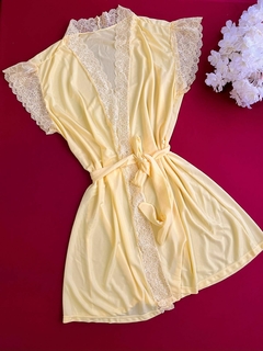 Hobe com Renda | Amarelo