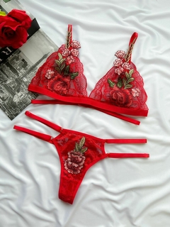 Conjunto Luxúria 23 | Vermelho