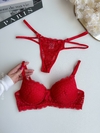 Conjunto Tulipa P G | Vermelho