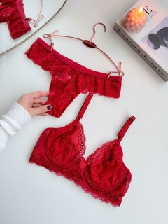 Conjunto Maíra P M G GG | Vermelho