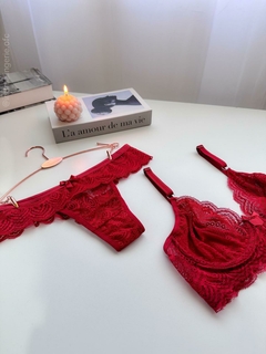 Conjunto Maíra P M G GG | Vermelho na internet