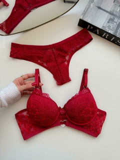 Conjunto Se Amar | Vermelho na internet