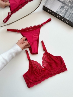 Conjunto Anita | Vermelho na internet