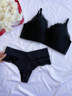 Conjunto Donna Plus | Preto na internet