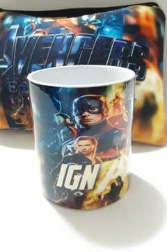 Combo cartuchera mas taza personalizadas