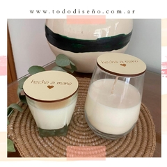 Combo velas Glass