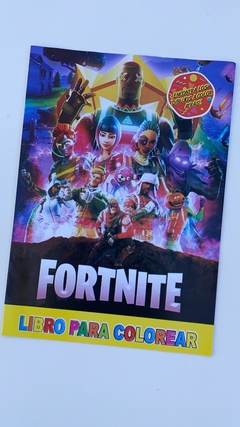 Libro colorear Fornite