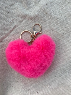 Llavero peluche rosa