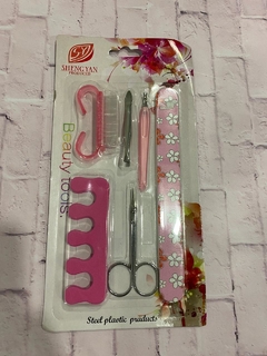 Set de manicura rosa