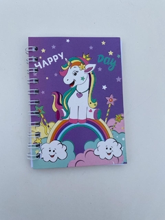 Libreta mini lila