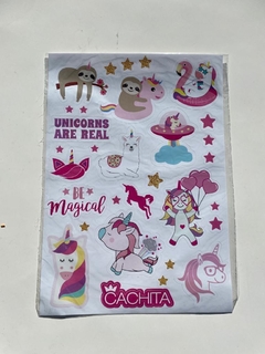 Plancha de stickers Cachita