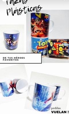 Tazas temáticas a pedido en internet