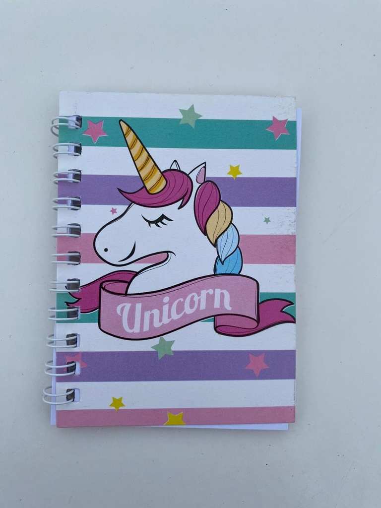 Mini Libretas de Unicornio