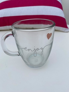 Taza vidrio Enjoy