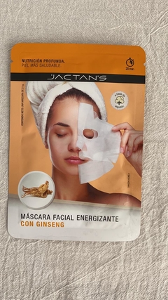 Mascara facial energizante con Ginseng