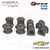 Bujes Kit Chevrolet Corsa (MV Buje Tensor Goma - Barra 22mm - 8p) - ICSA 1012