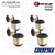 Bujes Parrilla Trasera Fiat 147 / Vivace / Spazio ( - /94) (Kit x8 p/2 Parrillas) - ICSA i137