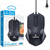 Mouse Óptico com Fio Usb 3 Botões Lehmox LEY-1513