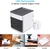 Mini Climatizador Umidificador e Aromatizador Autonomia até 10h 375ml - loja online