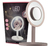Espelho para Maquiagem com Led Ventilador Zoom 5x Durawell BC-100