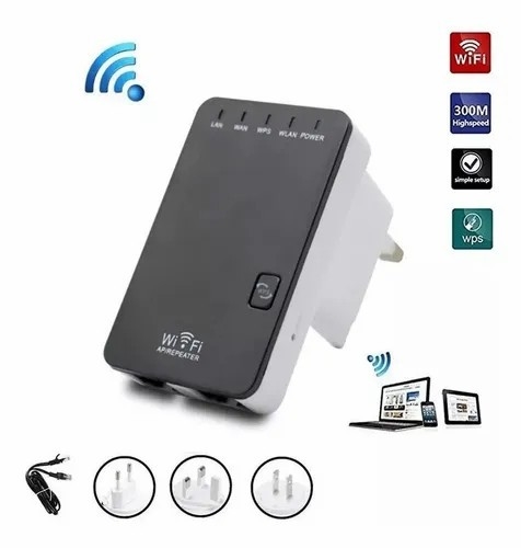 Mini Repetidor De Sinal Wireless Mini Router 300mbs