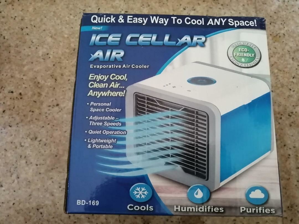 Mini Ar Condicionado Portátil Arctic Cool Ventilador e