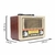 Rádio Retro e Caixa De Som Bluetooth Grasep D-F11 - FGM Shop