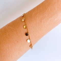 PULSEIRA CONFETE OURO 18K - comprar online