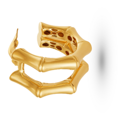 Brinco Piercing Bambu ouro 18k - comprar online