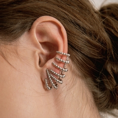 BRINCO EARCUFF DE BOLINHAS PRATA 925 - comprar online