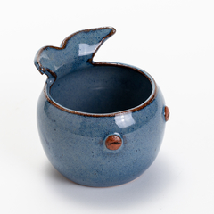 Mini cachepot baleia em cerâmica de alta temperatura - Eliana Kanki. - Paula Unger