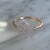 Anillo Rose Abierto Circulo Y Cubic AN000383