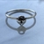 Anillo Plata Candado De Corazón AN005005